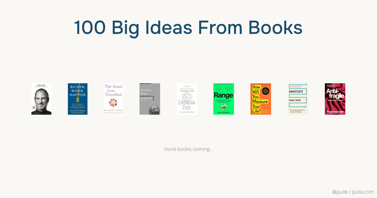 100 Ideas That Shaped Me