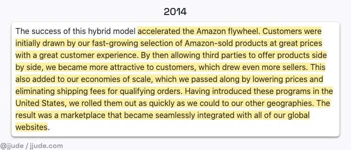 2014 Bezos annual letter