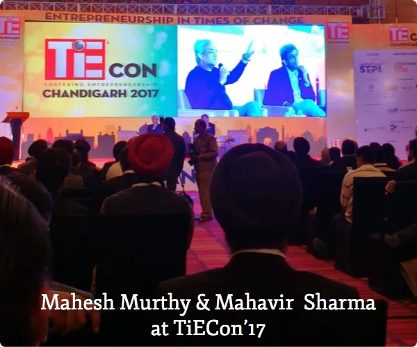 Mahesh and Mahavir at TiECon'17