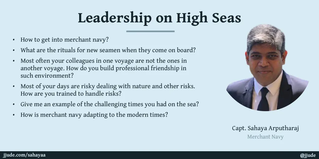 Leadership on high seas