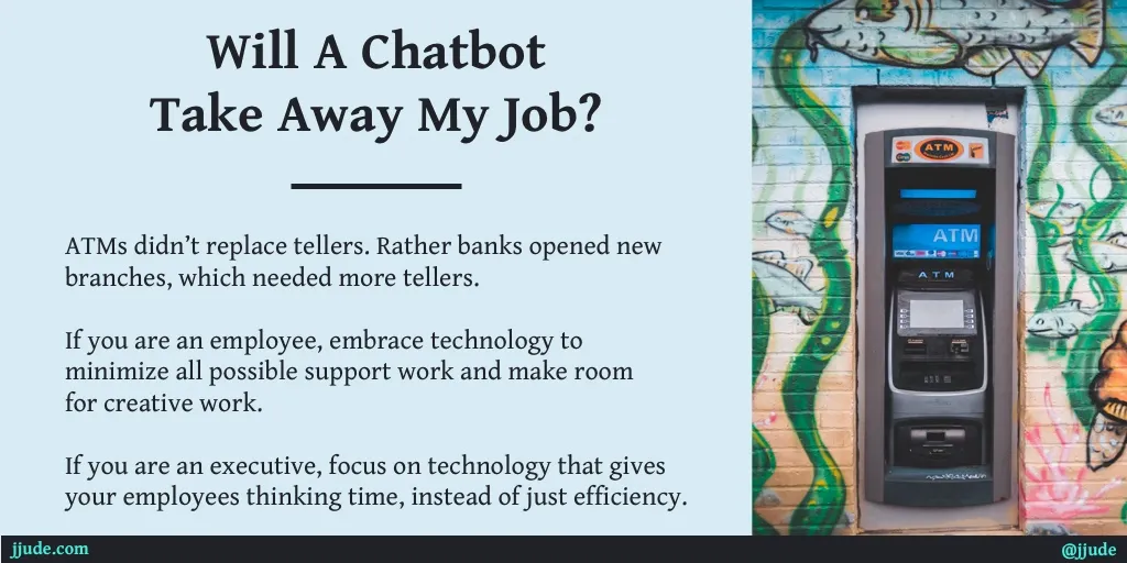 Technology enhances job, not eliminate it