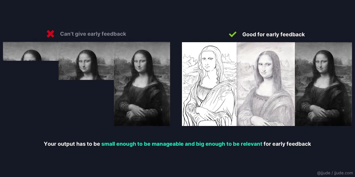 Get early feedback
