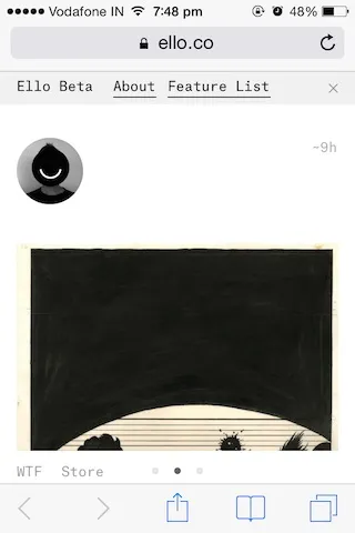 Ello Mobile App