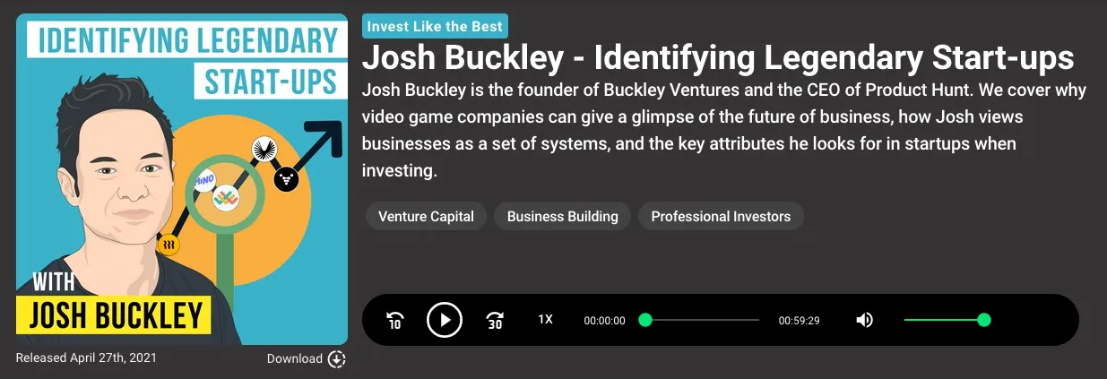 Identifying Legendary Startups