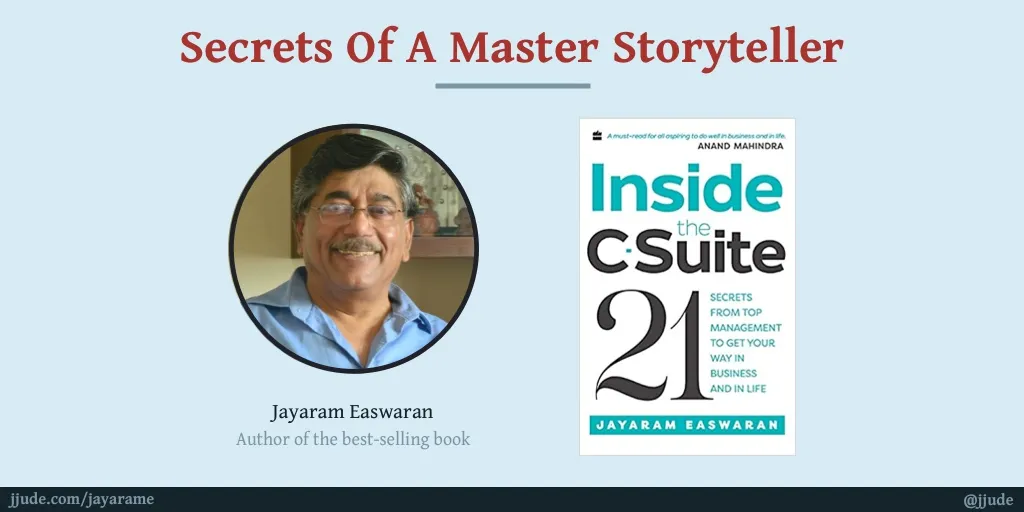 Secrets of A Master Storyteller