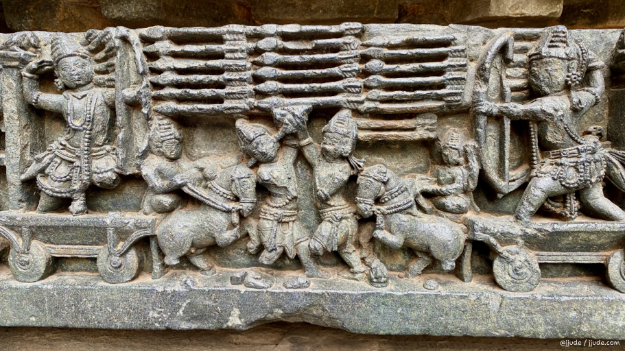 Mahabarata Sculptures