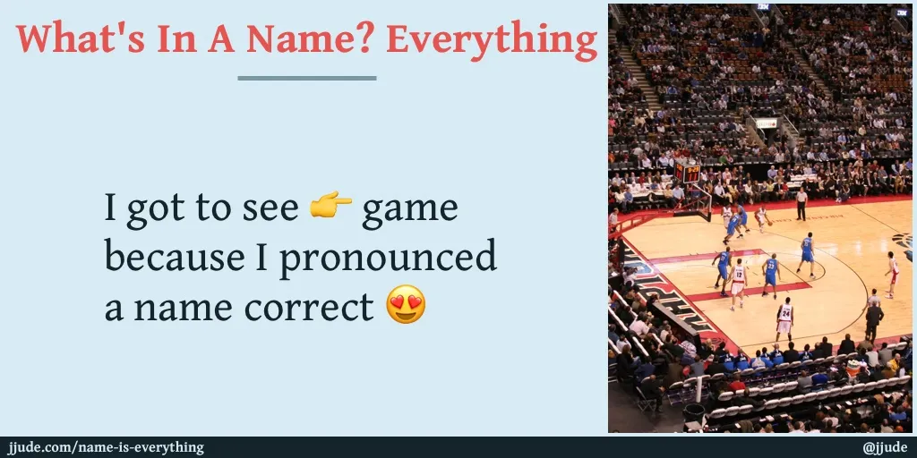 One's name is the sweetest sound in any language