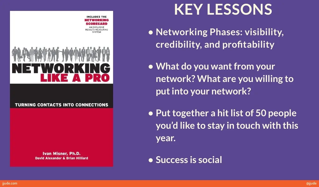 Networking like a pro