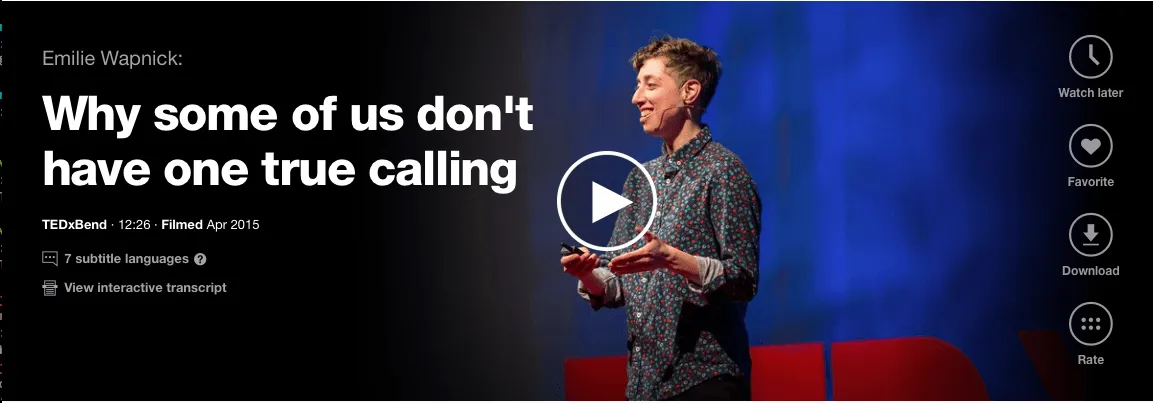 One true calling