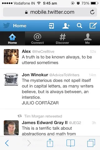 Twitter Mobile App