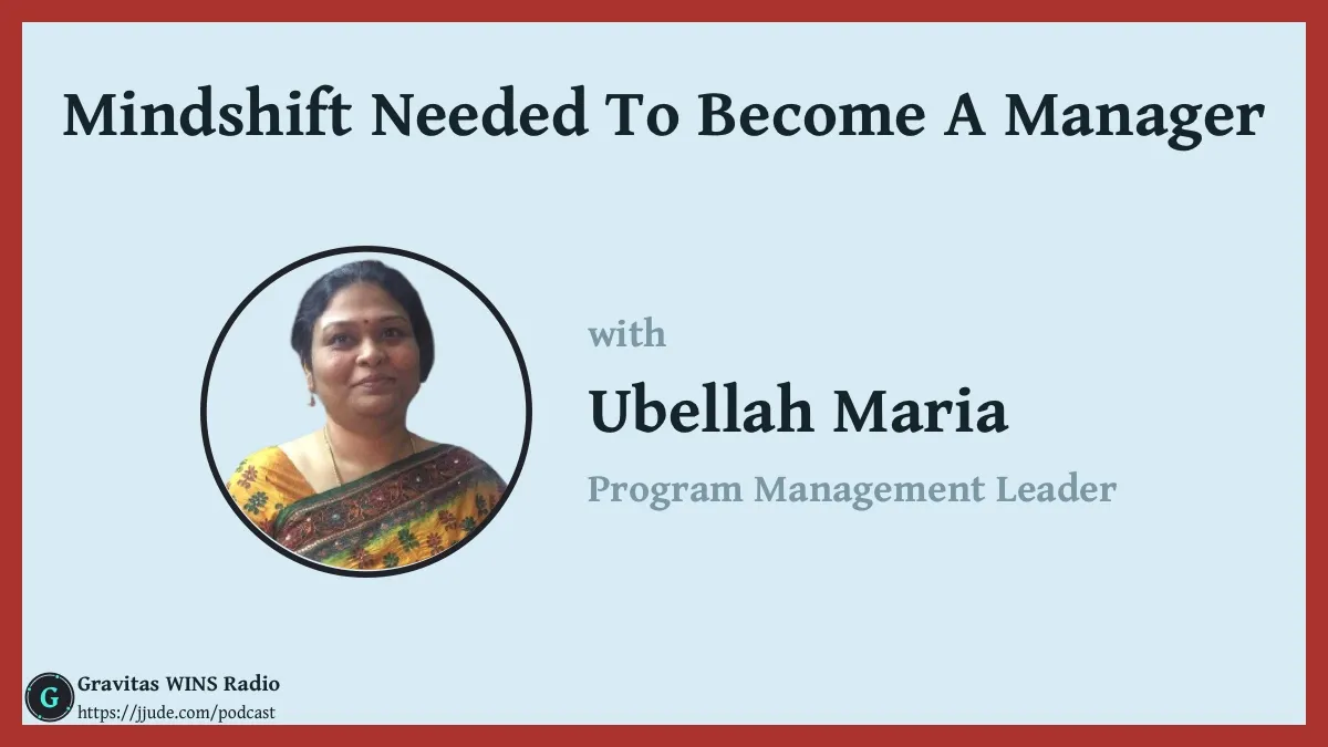 Mindshift Needed To Become A Manager